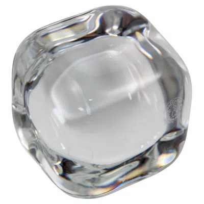 Pre-owned Baccarat Single "cailloux" Paperweight By Roberto Sambonet For , 1977 In Gray