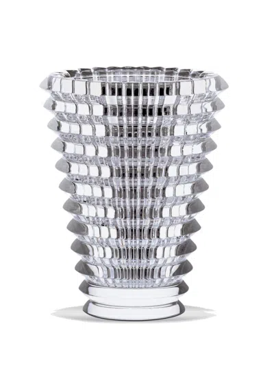 Baccarat Small Crystal Eye Vase In Gray