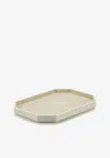 Baccarat Small Octogone Tray In Neutral