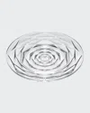 Baccarat Swing Plate In Clear