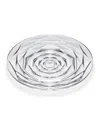 Baccarat Small Swing Plate In Transparent