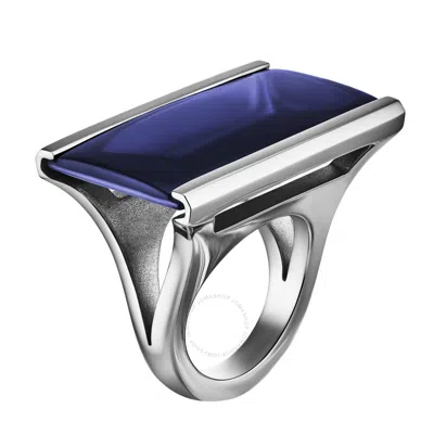 Baccarat So Insomnight Crystal Ring 2607609 In Silver Tone