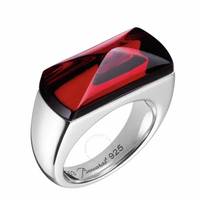 Baccarat Sterling Silver In Red