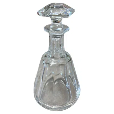 Pre-owned Baccarat Stunning "tallyrand" Crystal Decanter With Stopper By  Of France In Gray