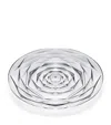 Baccarat Swing Plate In Clear