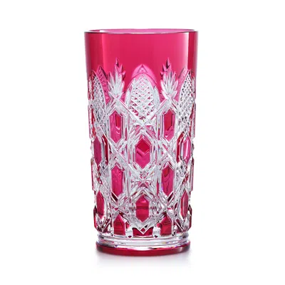 Baccarat Tsar Highball Glass In Pink