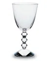 Baccarat Vega Am Lead Crystal Red Wine Glass