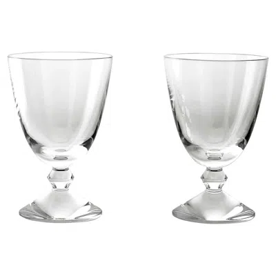 Baccarat Vega Small Water Glass Set Of Two 2812262 In N/a