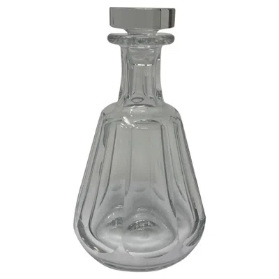 Pre-owned Baccarat Vintage  Talleyrand Crystal Decanter In Gray