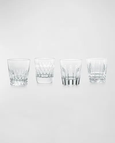 Baccarat Vintage Crystal Tumblers, Set Of 4 In Transparent