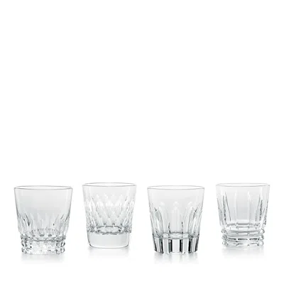 Baccarat Vintage Tumblers, Set Of 4 In Transparent