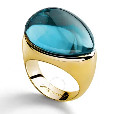 BACCARAT BACCARAT GALEA RINGS VERMEIL CRYSTAL SIZE 5.5 2805633