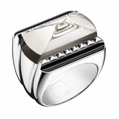 Baccarat Women's Louxor Sterling Silver Gray Crystal Ring 2808037 In Metallic