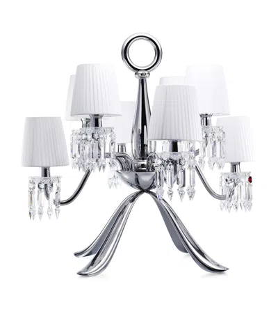 Baccarat Zénith Nomade 8-light Chandelier In Silver