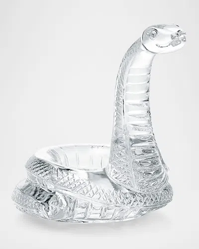 Baccarat Zodiac Snake 2025 Crystal Figurine In Transparent