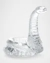 Baccarat Crystal Zodiaque Snake 2025 Figurine In Clear