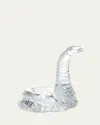 Baccarat Crystal Zodiaque Snake 2025 Figurine In Clear