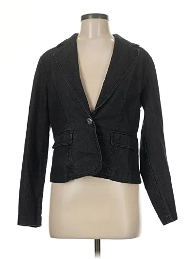 Pre-owned Baccini Blazer Jacket In Gray