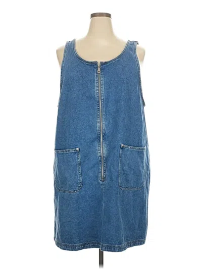 Pre-owned Baccini Cardigan Sweater In Blue