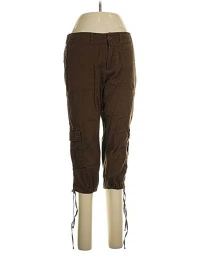 Pre-owned Baccini Cargo Pants In Brown