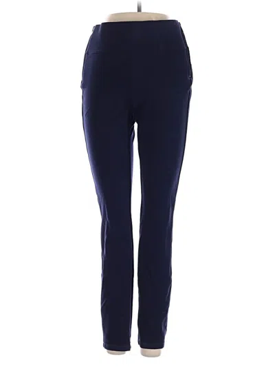 Pre-owned Baccini Casual Pants In Blue