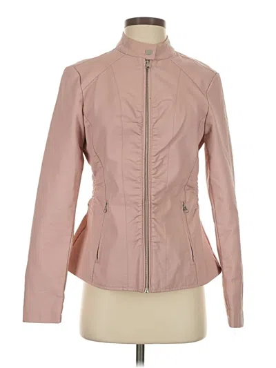 Pre-owned Baccini Jacket In Pink