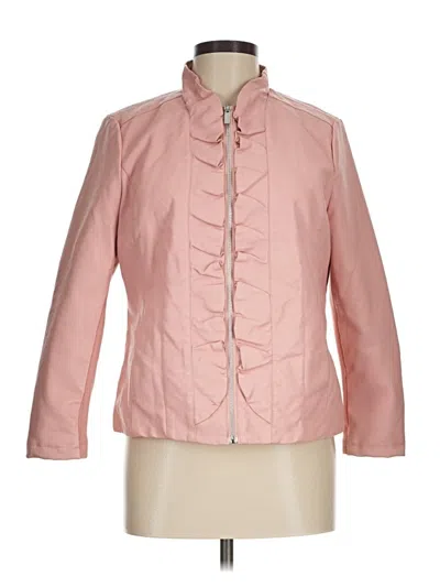 Pre-owned Baccini Jacket In Pink