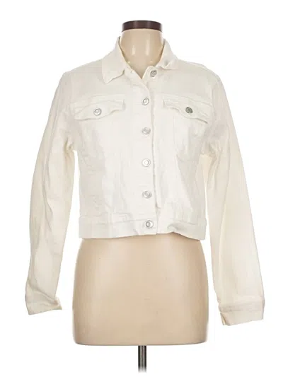 Pre-owned Baccini Jacket In White