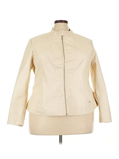 Pre-owned Baccini Jacket In White