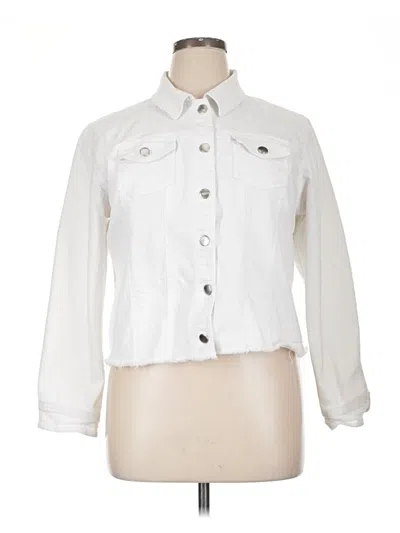 Pre-owned Baccini Jacket In White