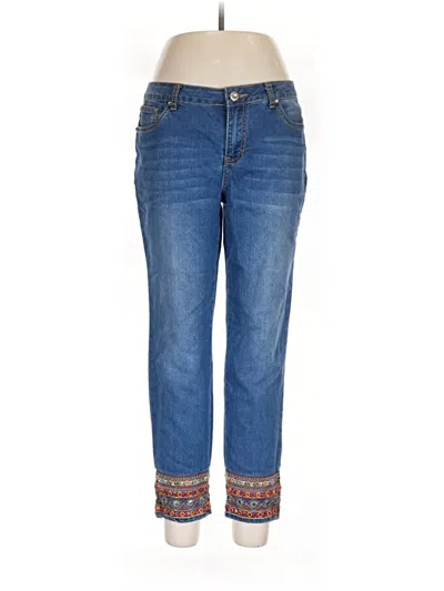 Pre-owned Baccini Jeans In Blue