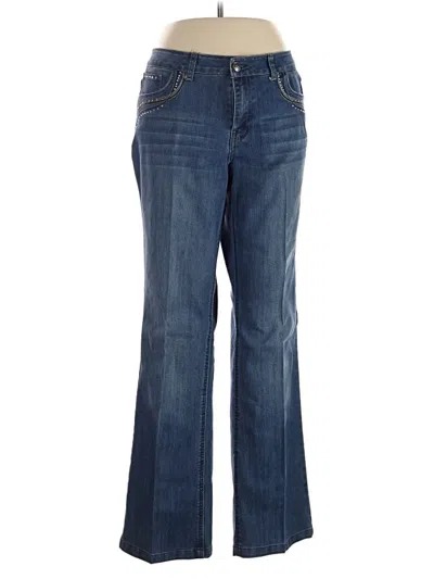 Pre-owned Baccini Jeans In Blue