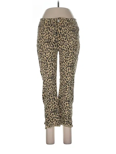 Pre-owned Baccini Jeggings In Gold
