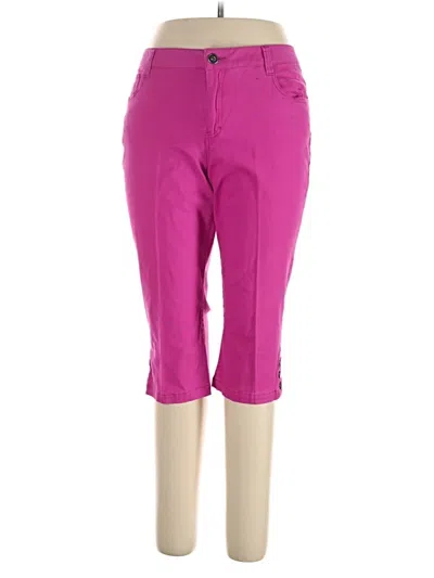 Pre-owned Baccini Jeggings In Pink