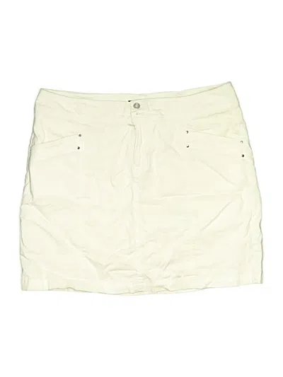 Pre-owned Baccini Skort In Ivory