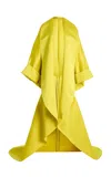 Bach Mai Tie-back Opera Coat In Yellow