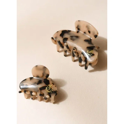 Bachca Small Hair Claw In Black