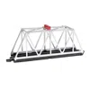 Bachmann 10.5 X 2.37 X 4 In. N Scale Truss Bridge With Blinking Light E-z Track Assembled