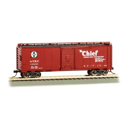 Bachmann 40 Ft. Ho Scale Santa Fe Box Chief Box Car For No.145263