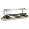 Bachmann 40 Ft. Ho Scale Sentinel Model Box Train Car, Silver