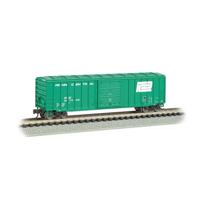 Bachmann 50 Ft. X 6 In. Acf Outside-braced Sliding-door Box Car Penn Central