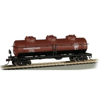 Bachmann Ho 40 Ft. 3-dome Tank Car Pennsylvania No.498647