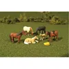 Bachmann Ho Horses, Pack Of 6