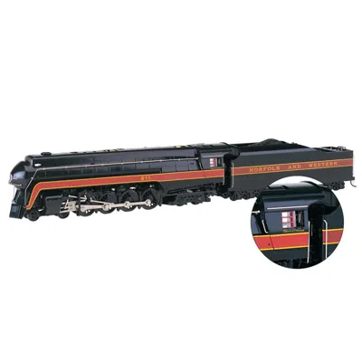 Bachmann Ho Norfolk & Western Class J 4-8-4 Spirit Of Roanoke Steam Locomotive No.611