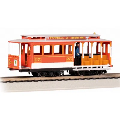 Bachmann Ho Scale Cable Car Red & Gray