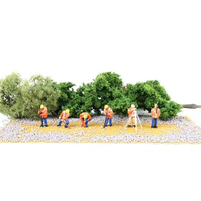 Bachmann Ho Scale Highway Maintenance Crew, 6 Piece