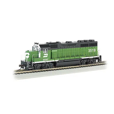 Bachmann Ho Scale No.3519 Burlington Northern Gp40 Diesel Locomotive