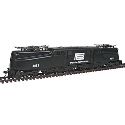 Bachmann Ho Scale No.4853 Gg1 Penn Central, Black With White Lettering
