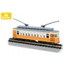 Bachmann Ho Scale Orange Cream & Gray Brill Trolley Passenger Car