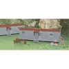 Bachmann Ho Scale Railroad Workshed Gray & Red - Pack Of 2